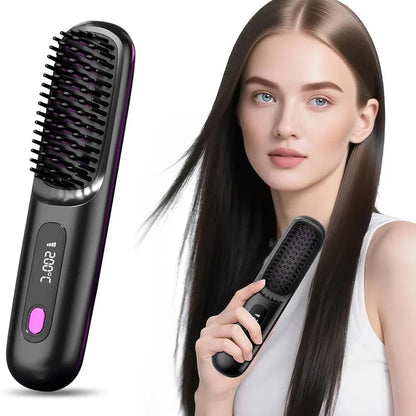 Wellnesfy™ Ionic Hair Straightening Brush